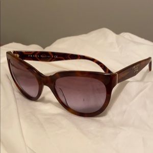 Prada SPR 05P Tortoise Shell Sunglasses